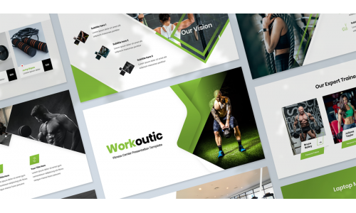 Fitness and Gym Presentation Keynote Template