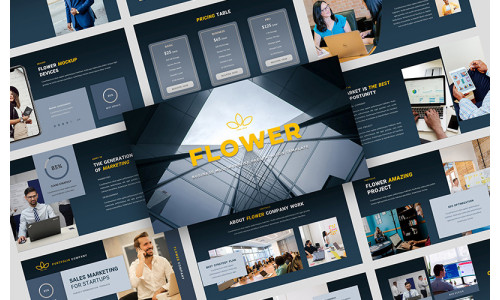 Flower - Business Multipurpose Keynote Presentation Template