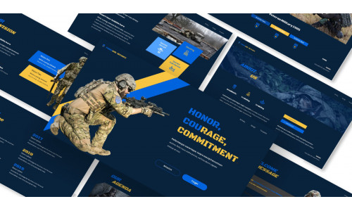 Forsgard Defance Presentation Powerpoint Template