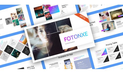Fotonxe Portofolio PowerPoint Template
