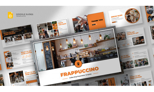 Frappuccino - Coffee Business Google Slides Template