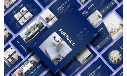 Furnace - Furniture Google Slides Template