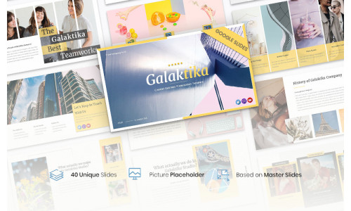 Galaktika - Creative Business Presentation Template Google Slides