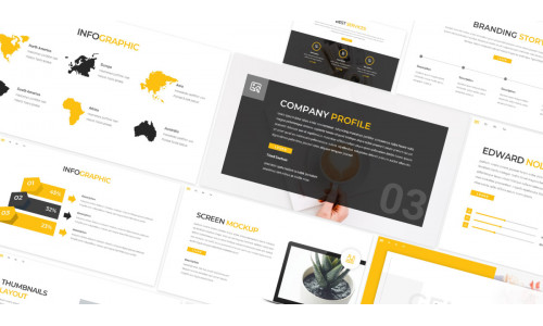 Genios Company Keynote Template #253166