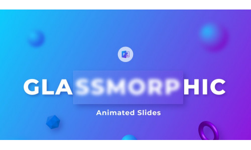 Glassmorphism Animated Presentation #258941