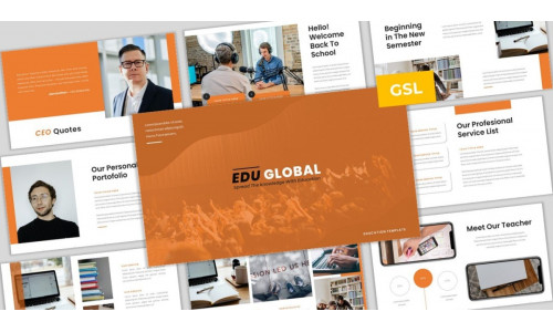 Global Edu - Education  Presentation Template Google Slides