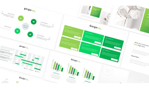 Gorgon Company Powerpoint Template #285770