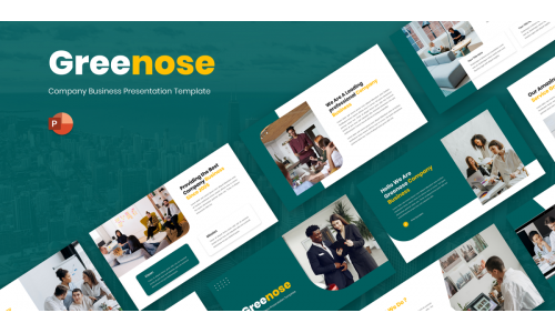 Greenose - Company Business Powerpoint Template