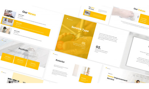 Handyman Powerpoint Template #191894