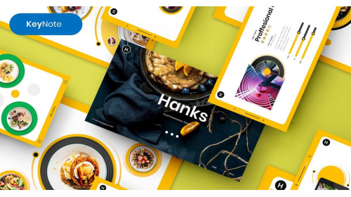 Hanks – Food Keynote Template #246648