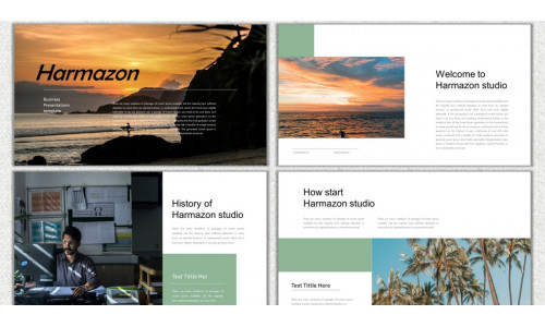 Harmazon PowerPoint Template #157923