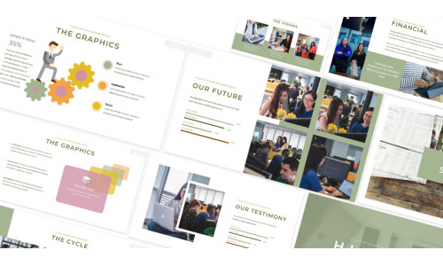 Hiasan Company Business Keynote Template