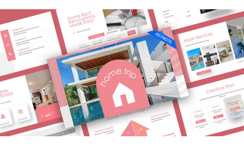 HomeTrip Real Estate Keynote Template