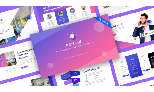 Homian Real Estate Keynote Template #245341
