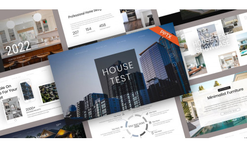 HouseTest Real Estate PowerPoint Template