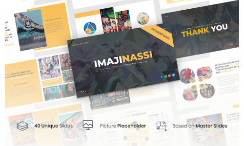 Imajinassi – Creative Business PowerPoint template