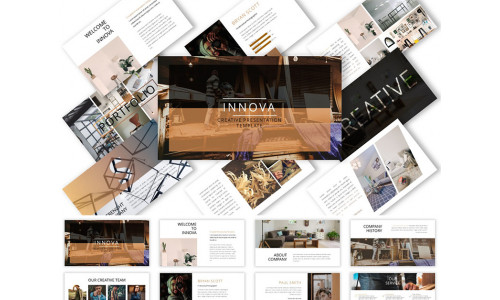 Innova - Keynote Presentation Template - Keynote template