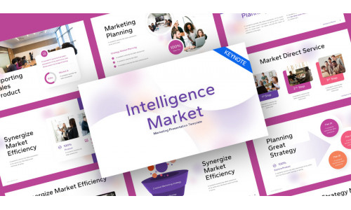Intelligence Marketing Business Keynote Template