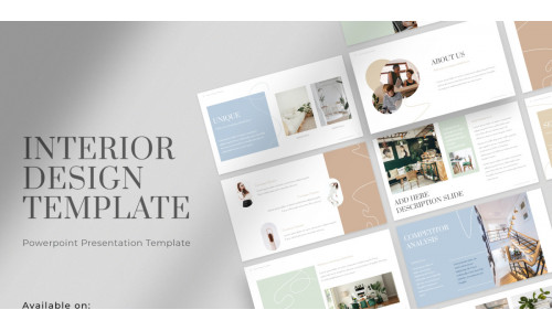 Interior Design Powerpoint Presentation Template