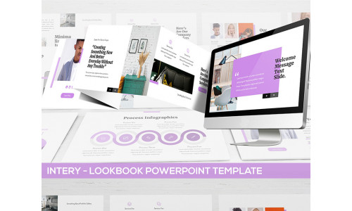 Intery - Lookbook PowerPoint template