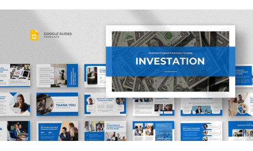 Investasion - Financial Company Google Slides Template