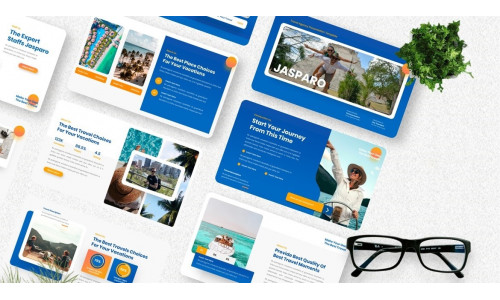 Jasparo - Traveling Keynote Template