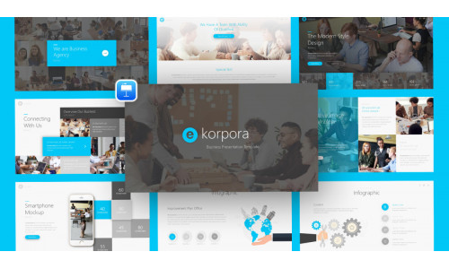 Korpora Business Keynote Template #322887
