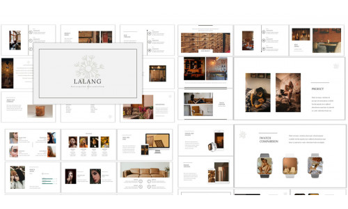 Lalang PowerPoint template #120376