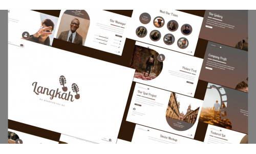 Langkah - Keynote template #103048