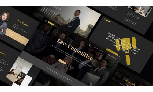 Law Committee Google Slides Template