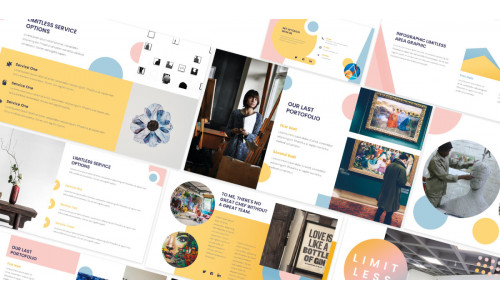 Limitless Pop Art & Graffiti Keynote Template