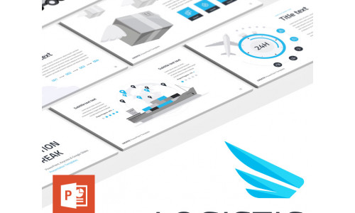 Logistic PowerPoint template #71990