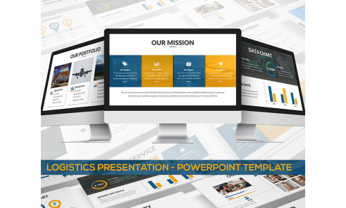 Logistics Presentation PowerPoint template