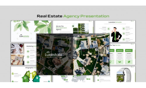 Luxestate - Real Estate Agency Google Slides