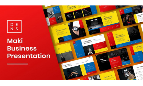 Maki – Business Keynote Template #266473