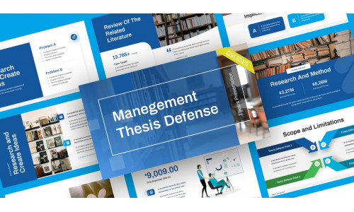 Management Thesis Defence Google Slides Template