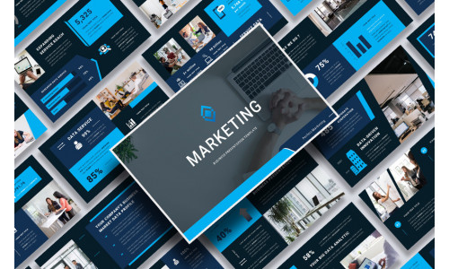 Marketing Business Keynote Template #229136