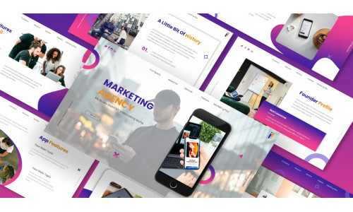 Marketing Plan Agency Keynote Template