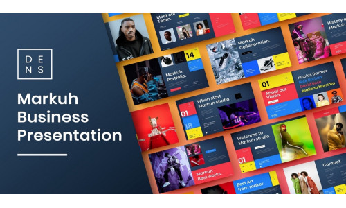 Markuh – Business Keynote Template #258160