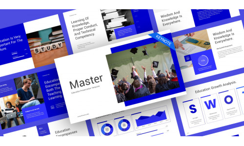 Master Education Keynote Template #324695