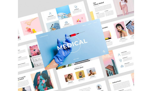 Medical Heath Creative Business - Keynote template