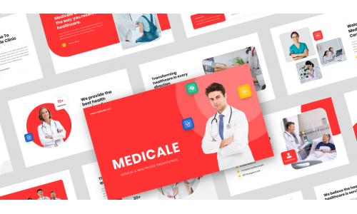 Medicale - Medical & Healthcare Google Slide Template