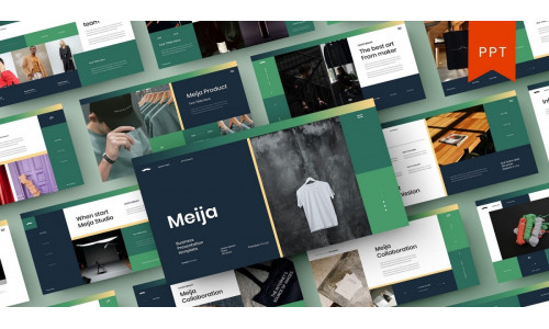 Meija – PowerPoint Template #246882
