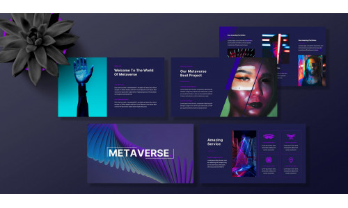 Metaverse And Virtual Reality Powerpoint