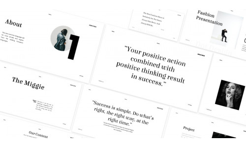 Miggie Keynote Presentation Template