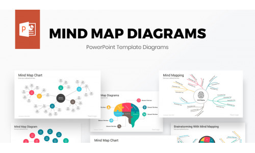 Mind Map PowerPoint Diagrams Template