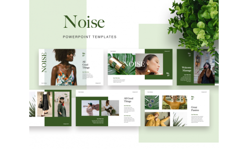NOISE PowerPoint template #88030