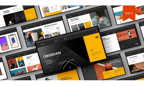 Obsidian – PowerPoint Template #247763