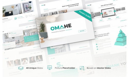 Omahe – Interior Design Google Slides