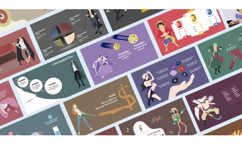 One Piece Anime PowerPoint Template #325001